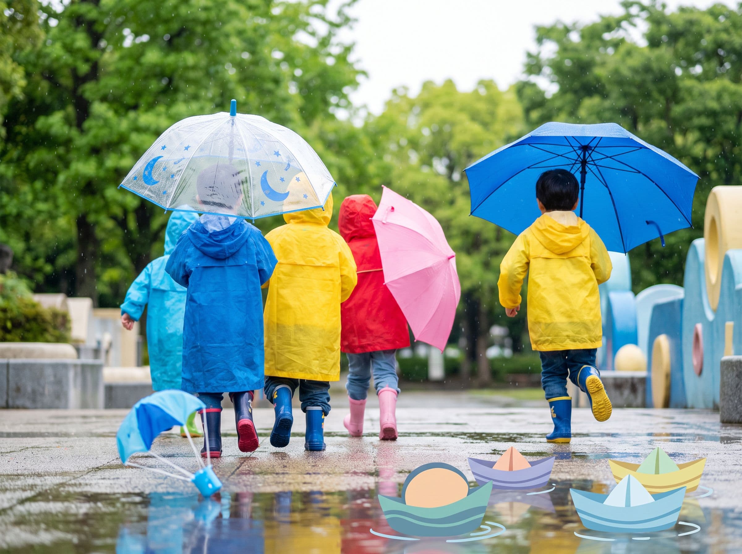 Pourquoi opter pour un parapluie enfant leger