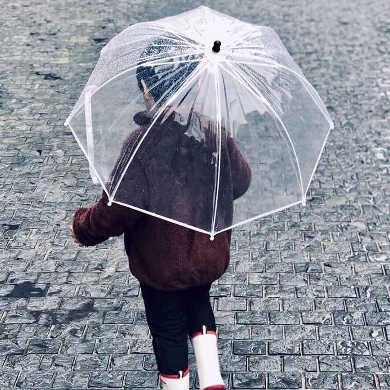 parapluie enfant transparent